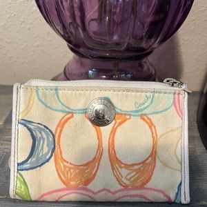 Coach Mini Wallet with Keychain